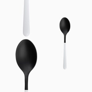 Coffee Spoon - Faro Black / White