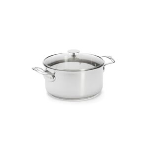 Stainless Steel Stewpan Milady With Glass Lid