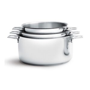 Stainless steel saucepan Set MILADY Saucepans