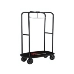 Lobby Trolley Matt Black Stainless Steel