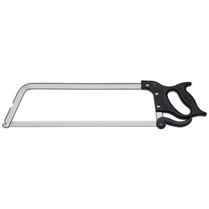 Stainless steel bone saw with flip lever