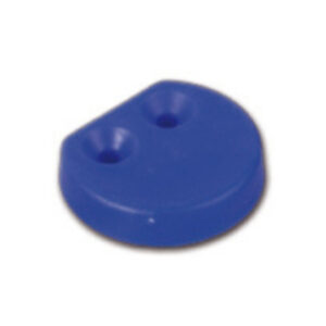 Blue stoppers for cutting boards