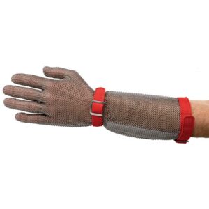 S/s chainmail gloves with armguard