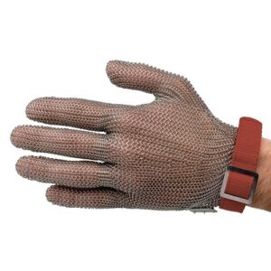Stainless steel chainmail gloves