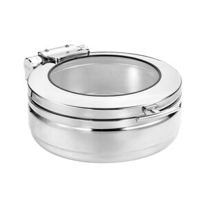 Round Induction Chafing Dish (glass lid) - large
