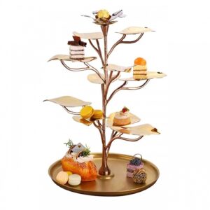 Tree Stand-10pcs leaf-shape plates