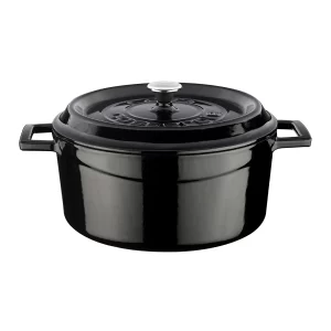 LV Y TC 24 K2 Round Casserole Dia 24cm Black