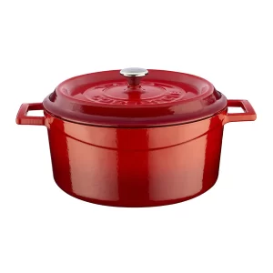 LV Y TC 24 K2 Round Casserole Dia 24 cm Red