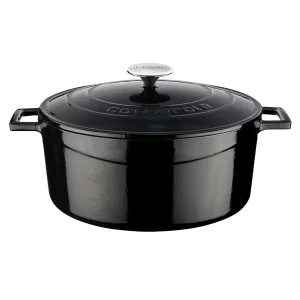 LV Y TC 28 K2 BL Round Casserole Dia28cm BLACK