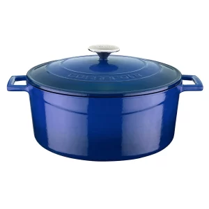 LV Y TC 28 K2 Round Casserole Dia 28 cm Blue