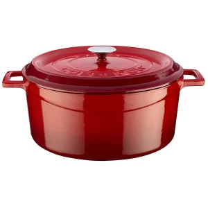 LV Y TC 32 K2 Round Casserole Dia 32 cm Red